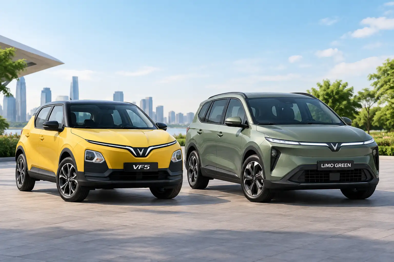 mua xe chạy dịch vụ limo green vf5 plus